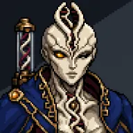 A sample character from the HELIX SAINTS origin