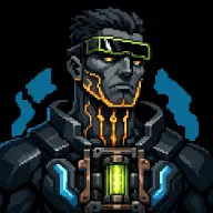 A sample character from the RADBORN origin