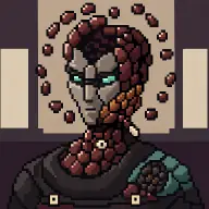A sample character from the SWARMHOSTS origin