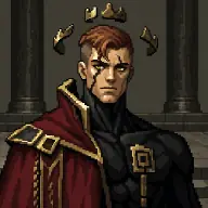 A sample character from the UNCROWNED origin